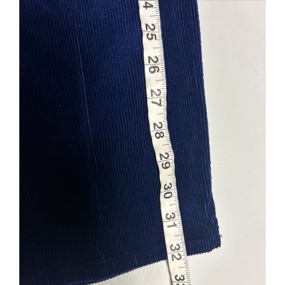 Vintage Sears 70's 80's Corduroy Pants Blue 28" Waist - Picture 6 of 6